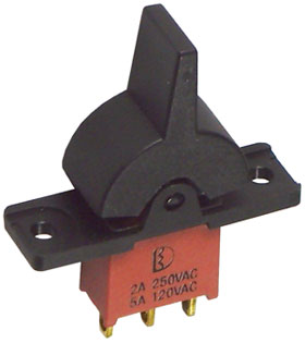 SPDT MINI PADDLE SWITCH-PANEL MOUNT
